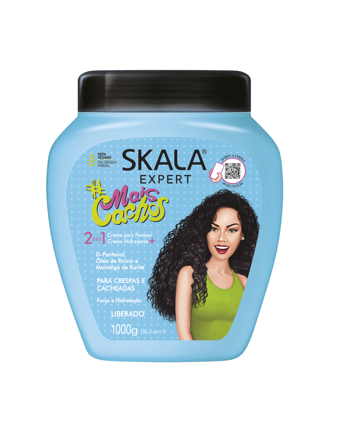 Creme para Cabelo Expert Mais Cachos 1kg SKALA