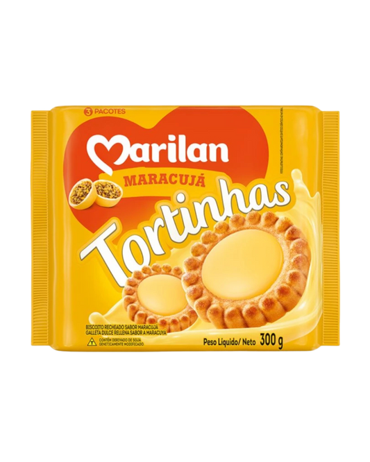 Biscoito Recheado Tortinhas Maracuja MARILAN